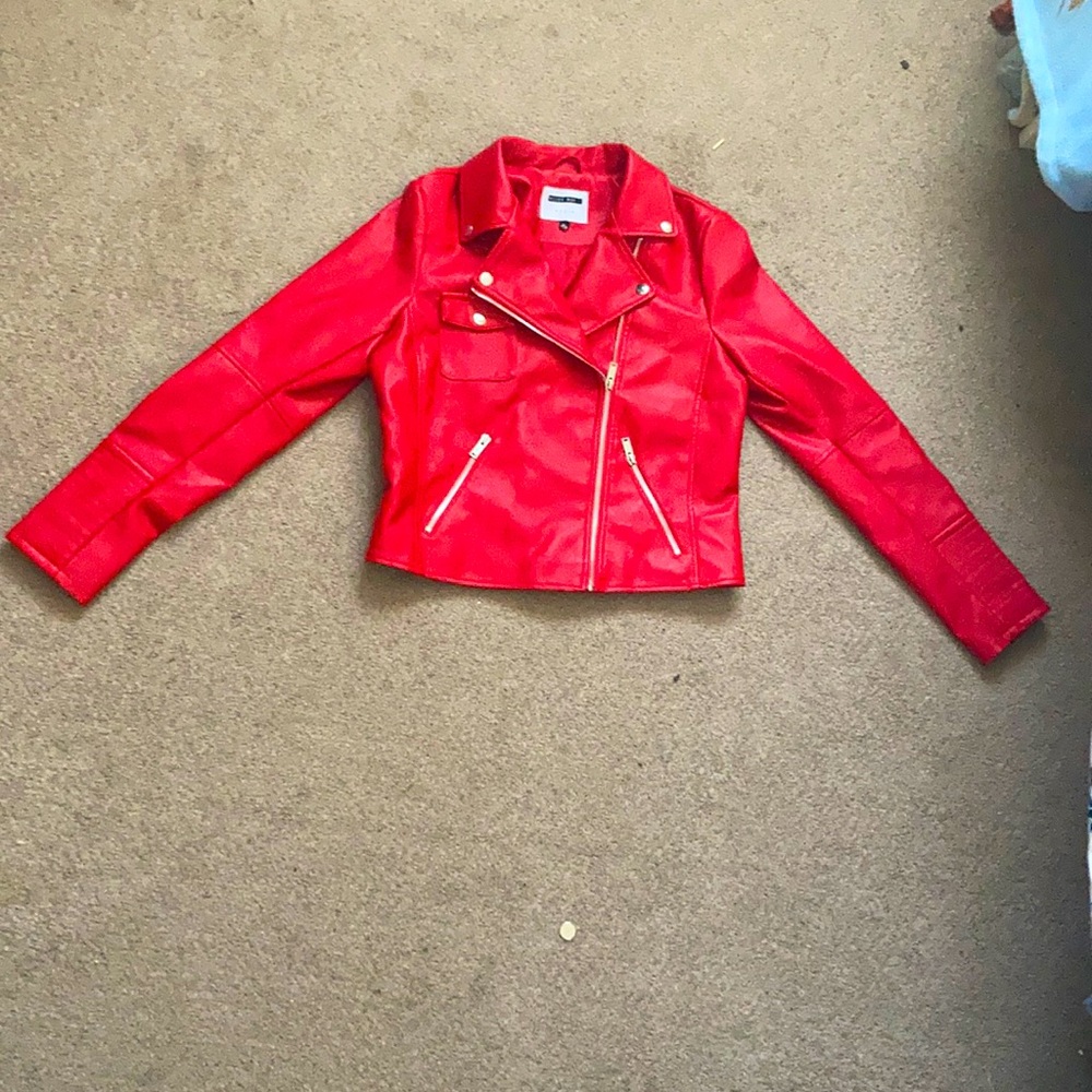 Pleather jacket